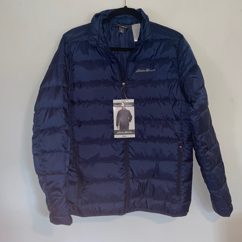 Eddie Bauer Microlight II Packable Jacket in Navy